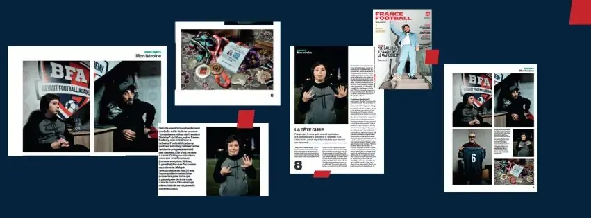 BFA Featured in France Football: Céline Haidar's Inspiring Story of Resilience