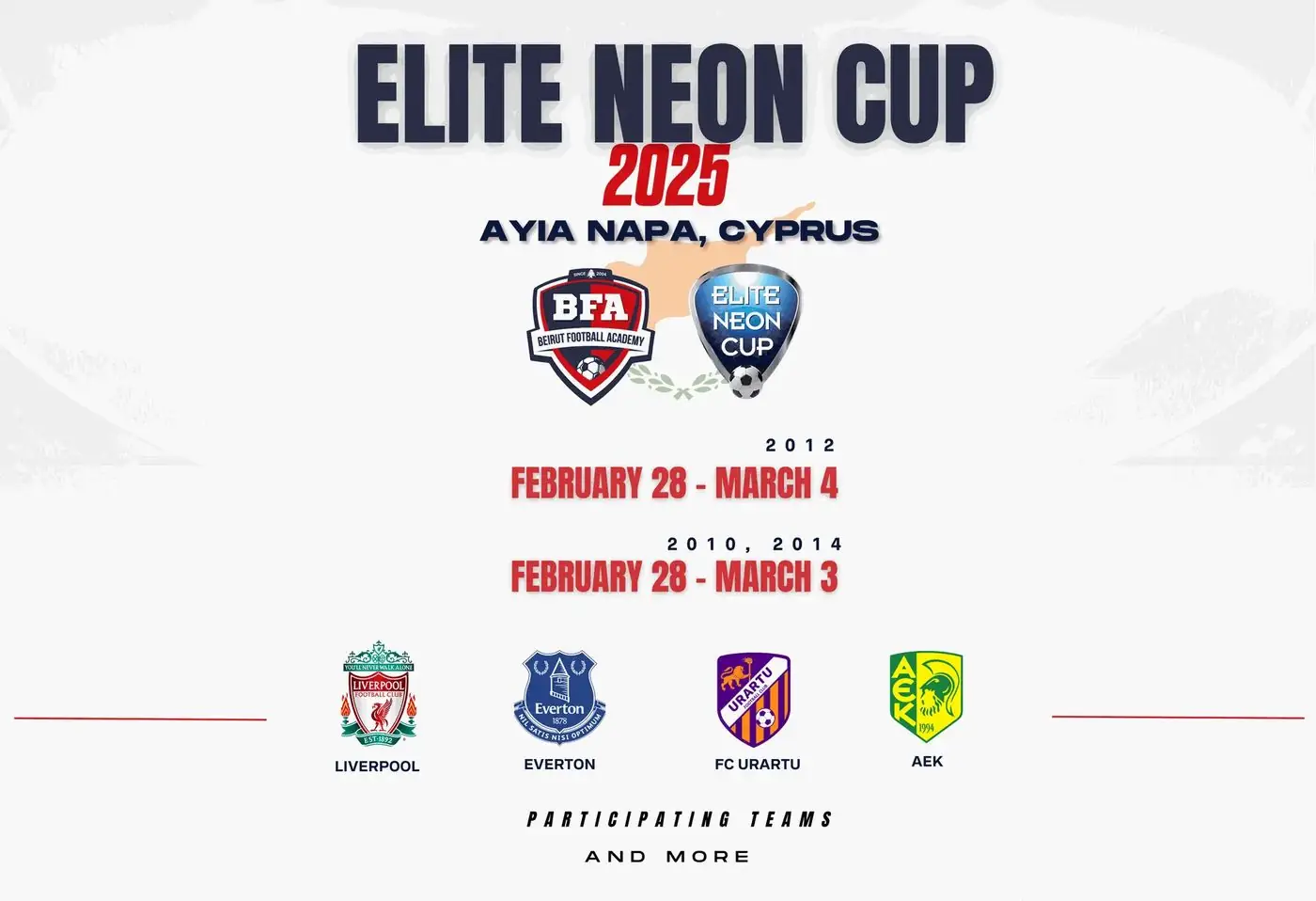 Elite Neon Cup 2025 · Ayia Napa