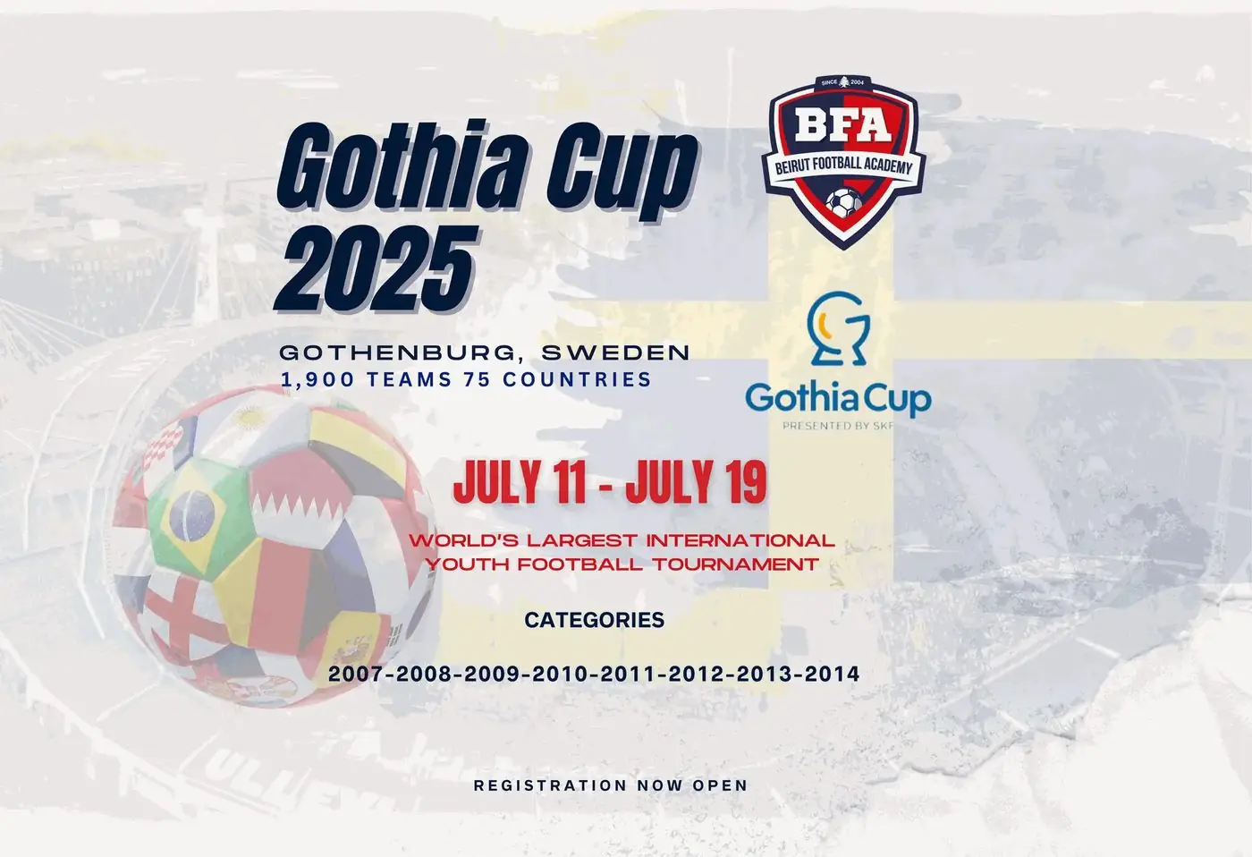 Gothia Cup · Sweden 2025